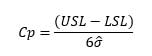 cp formula