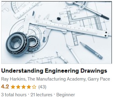 understanding engineering drawings udemy course