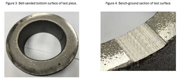 Test Piece and Test Surface
